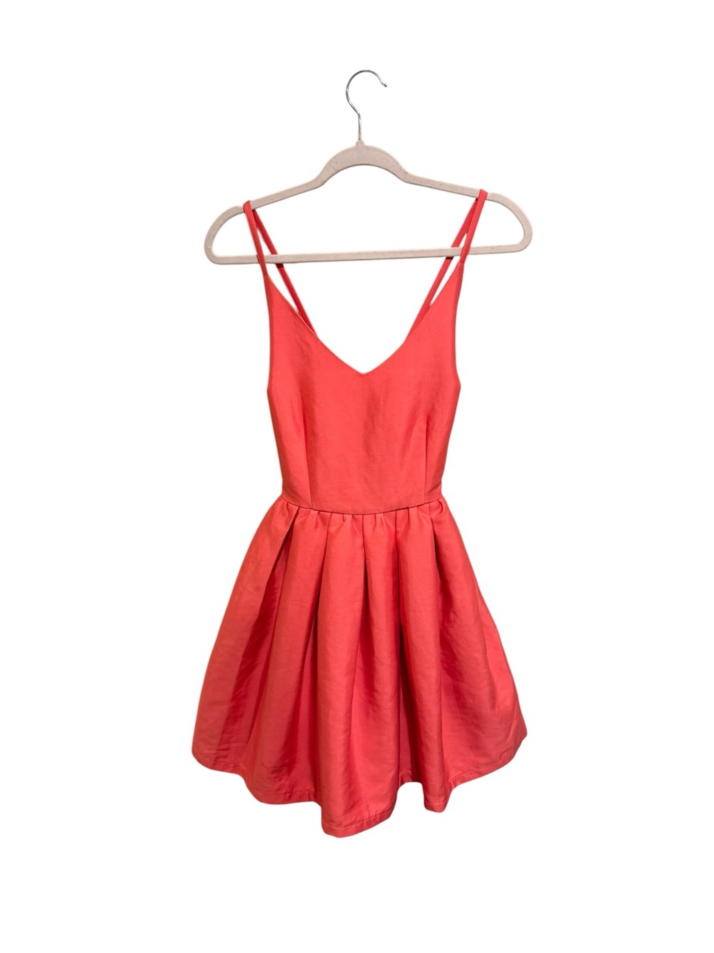 NWT Gracia Coral Dress with Spaghetti Straps - Size Medium